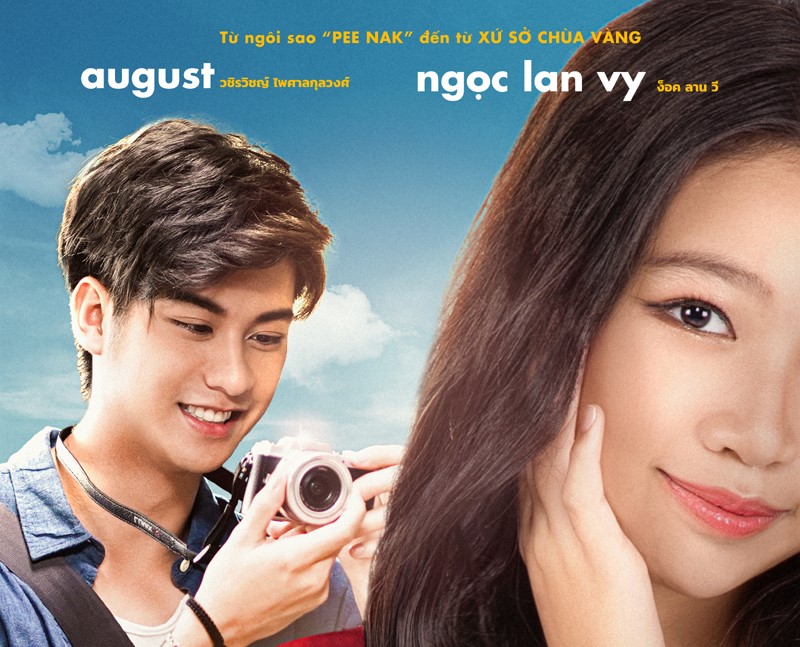 Ngôi sao “Pee Nak” August Vachiravit đóng phim “Là mây trên bầu trời của ai đó”