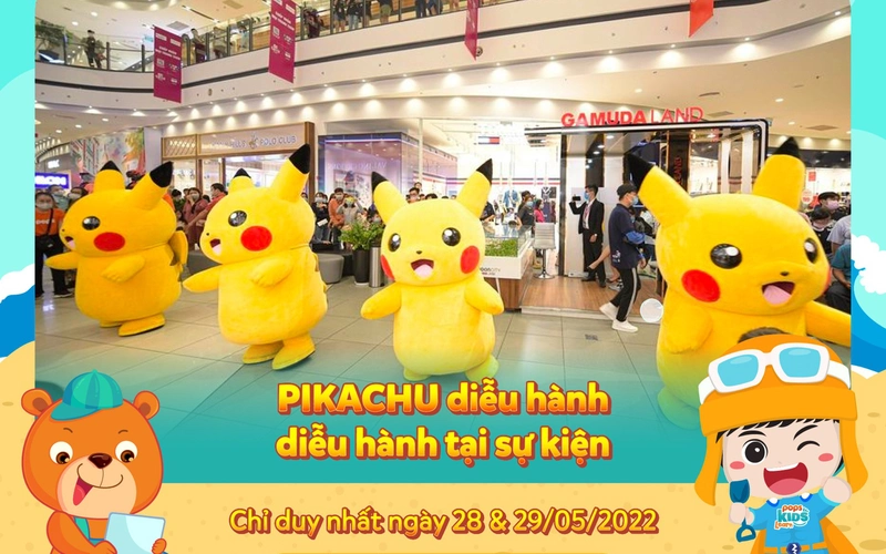 POPS Kids trở lại, dẫn "đội quân" Pikachu, Doraemon đến mừng quốc tế thiếu nhi
