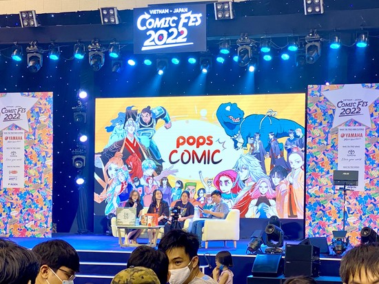 POPS COMIC tiếp tục thúc đẩy hợp tác và hỗ trợ tác giả trẻ