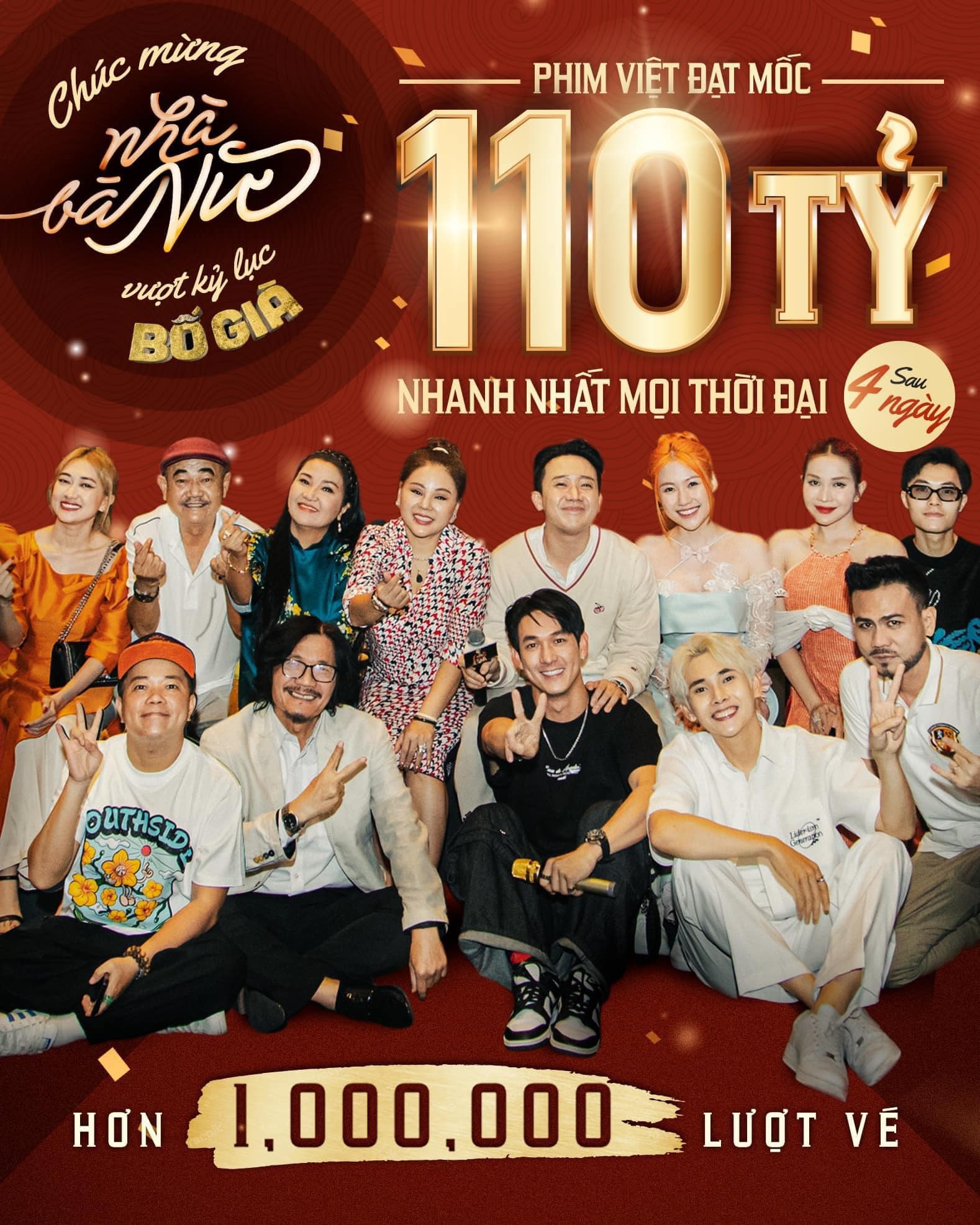 Nhà Bà Nữ trở thành phim Việt đạt mốc 141 tỷ nhanh nhất mọi thời đại