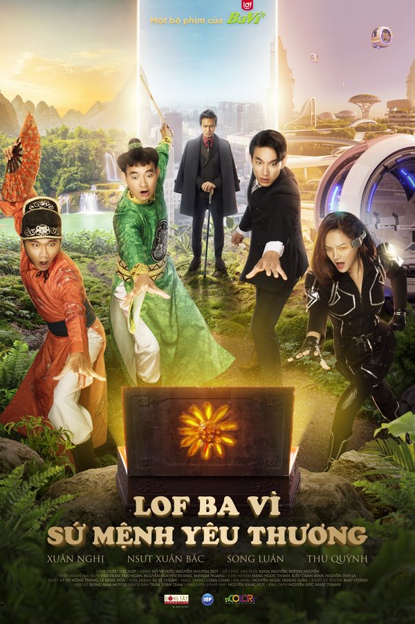 NSƯT Xuân Bắc, NSƯT Chiều Xuân, Song Luân, Xuân Nghị, tham gia drama series xuyên không Lof Ba Vì – Sứ Mệnh Yêu Thương