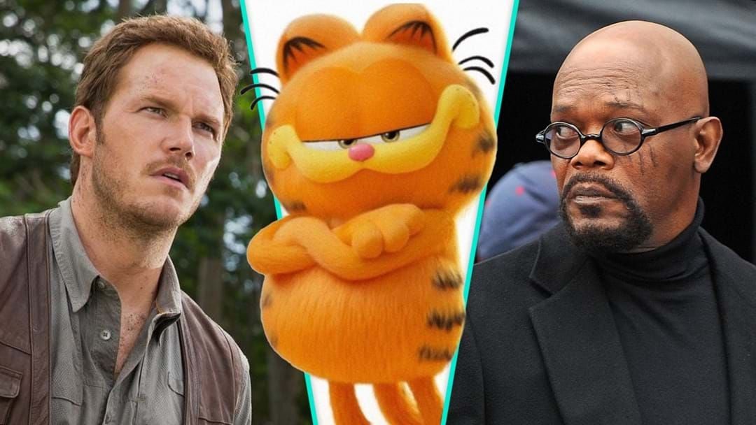Chris Pratt và Samuel L. Jackson lồng tiếng cho The Garfield Movie 
