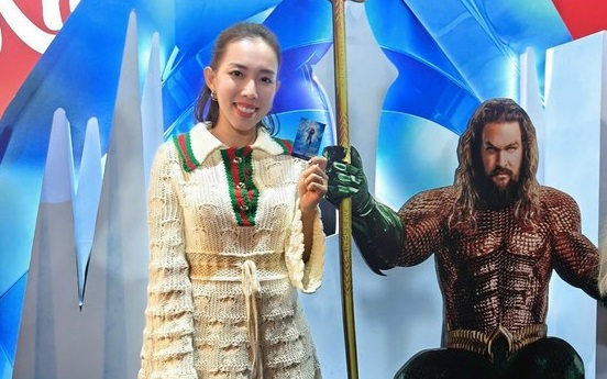 Vivian Nguyên hào hứng dự ra mắt bom tấn Aquaman 2