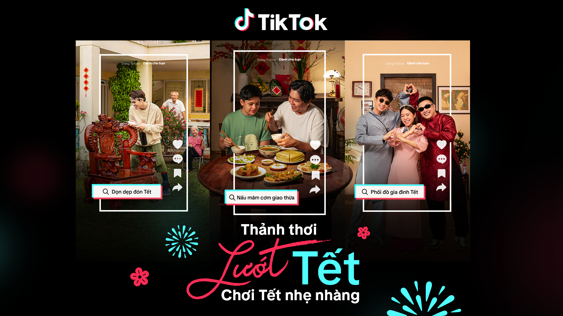 TikTok ra mắt chiến dịch #ThanhThoiLuotTet chào đón Tết Giáp Thìn 