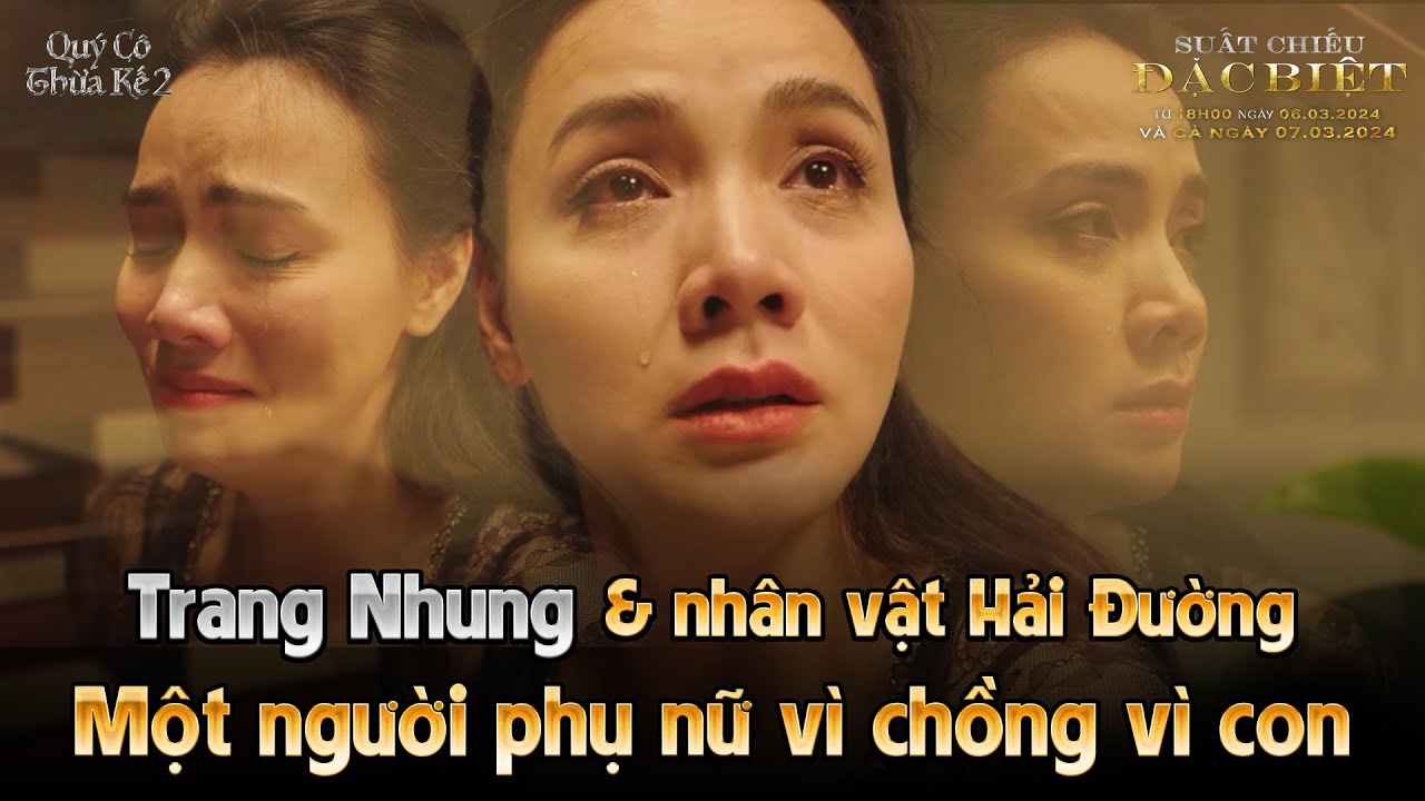 Người mẫu Trang Nhung trở lại màn ành rộng với QUÝ CÔ THỪA KẾ 2 