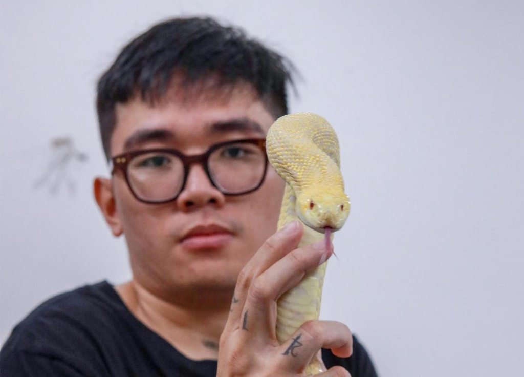YouTuber đam mê nuôi bò sát có khối “tài sản” rắn 1 tỷ đồng
