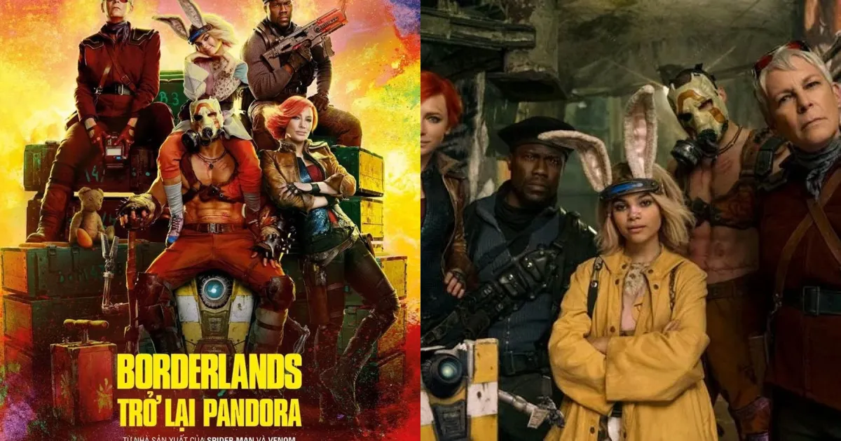  Biệt đội toàn sao khuấy đảo trong bom tấn BORDERLANDS: TRỞ LẠI PANDORA 