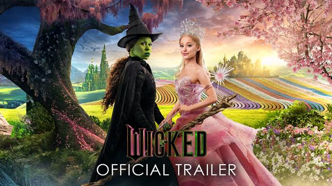 Ariana Grande, Dương Tử Quỳnh xuất hiện trong trailer Wicked  siêu hoành tráng