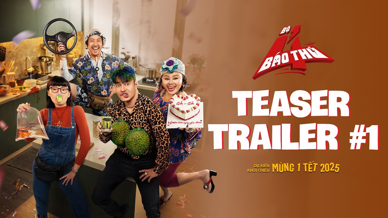“Bộ Tứ Báo Thủ” tung teaser trailer hé lộ đầy đủ dàn báo thủ quậy đỉnh nóc 