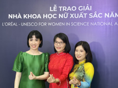 Lễ trao Giải thưởng Nhà Khoa học nữ xuất sắc năm 2023