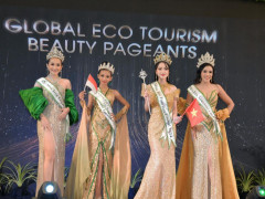   Hoa hậu Hoàng Hải Yến lộng lẫy đăng quang Miss Eco Tourism Global 2024  