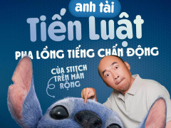 Tiến Luật lồng tiếng cho "quái vật" Stitch