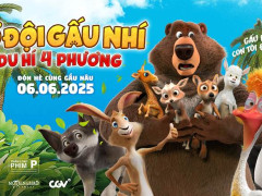 Gấu Nhí trở lại, quậy tung bốn phương trời