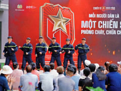  Lê Dương Bảo Lâm “múa lửa” tạm biệt Chiến Sĩ Quả Cảm