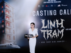 Hoàng Thanh Nga làm giám khảo casting phim Linh Trạm