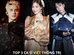 Top 3 ca sĩ Việt thống trị YouTube 2025