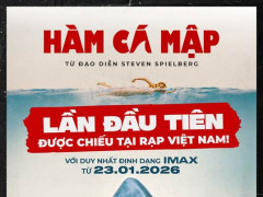 Hàm Cá Mập đầu chiếu IMAX Việt Nam