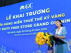 Khai trương cửa hàng miễn thuế Mộc Bài