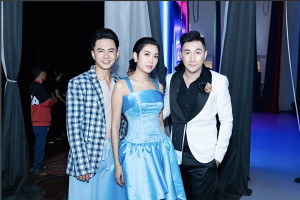 Mc Nguyễn Hoàng Vĩnh lấn sân làm người mẫu cho show Angel Star Awards 