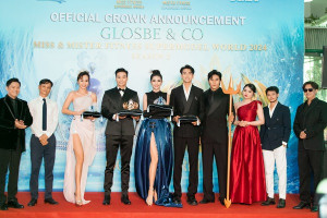 Glosbe & Co chế tác Bộ vương miện Miss & Mister Fitness Supermodel World 2024