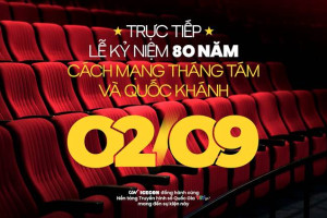 Xem miễn phí lễ diễu binh, diễu hành A80 trên màn ảnh rộng CGV