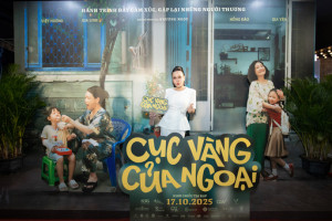Dàn sao Việt rạng rỡ tại showcase Cục Vàng Của Ngoại