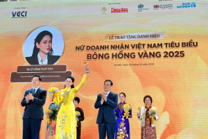 CEO Lê Hồng Thủy Tiên được tôn vinh