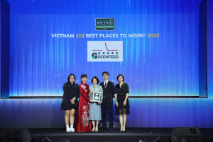GREENFEED giữ vững Top nơi làm việc xuất sắc