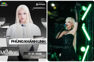 Phùng Khánh Linh khuấy động GENfest MBILLION Hà Nội
