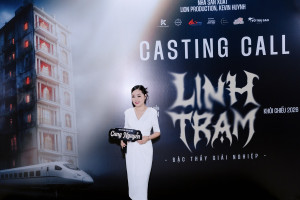 Hoàng Thanh Nga làm giám khảo casting phim Linh Trạm