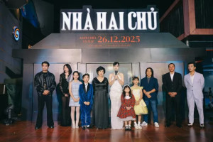 Sao Việt rộn ràng thảm đỏ Nhà Hai Chủ