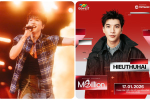  HIEUTHUHAI sẽ có mặt tại GENfest Presents MBILLION Hà Nội 