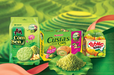 Orion đưa hương cốm vào đời sống hiện đại