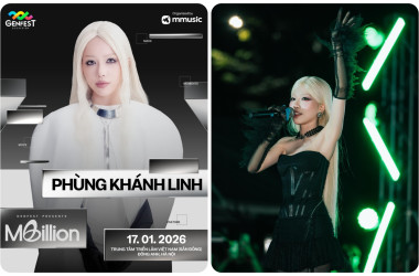 Phùng Khánh Linh khuấy động GENfest MBILLION Hà Nội