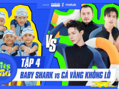 Erik bùng nổ tiếng cười với thử thách bơi lội